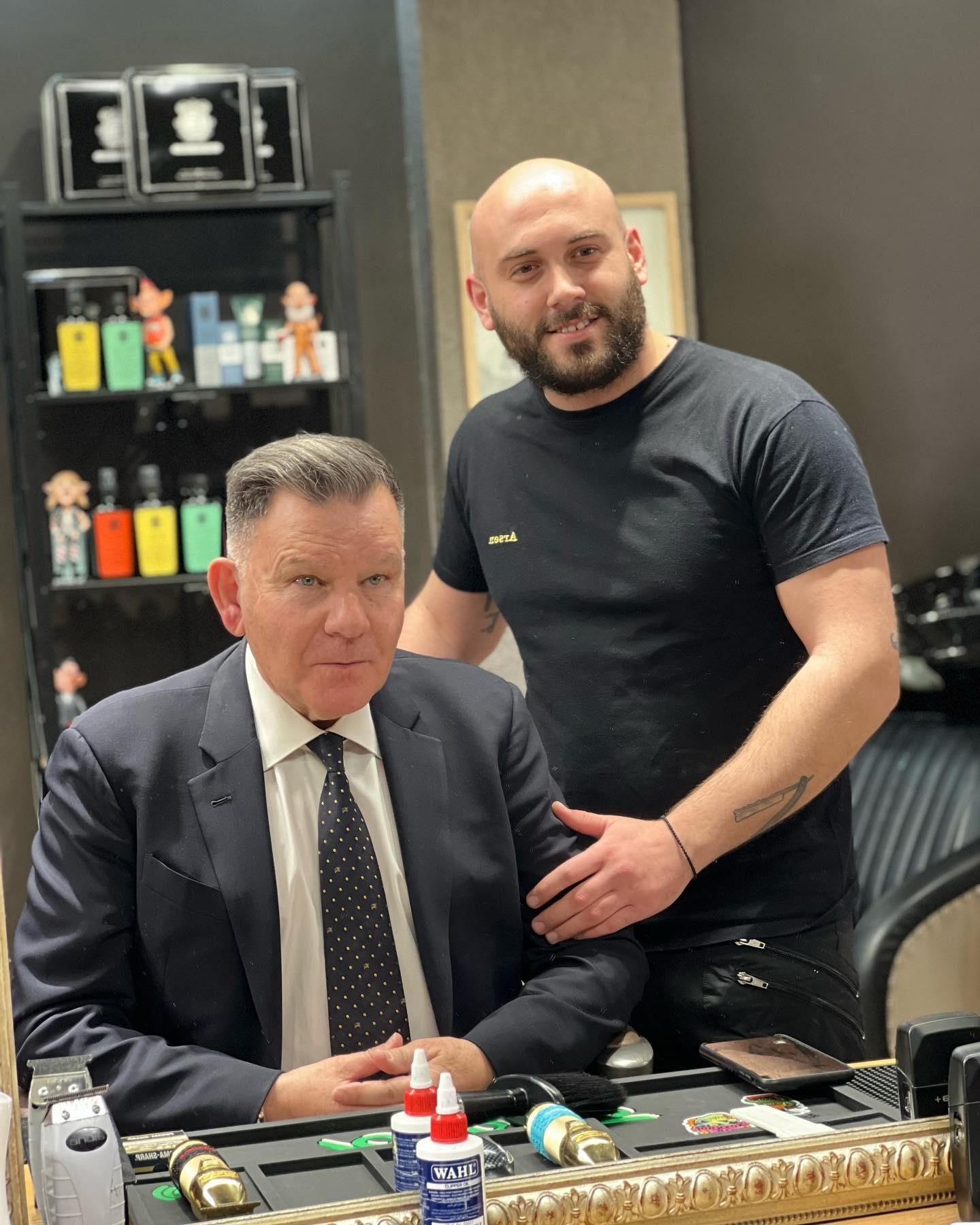Ανδρικό κούρεμα fade στο Arsen's BarberShop